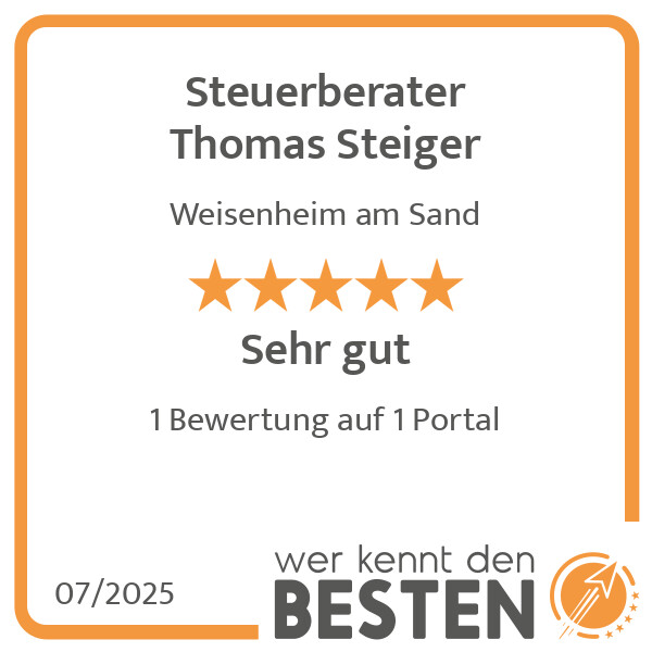 Bilder Steuerberater Thomas Steiger