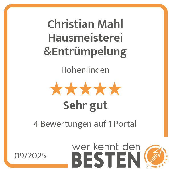 Bilder Christian Mahl Hausmeisterei &Entrümpelung