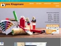 Website Screenshot Kloppmann Jens Malermeister