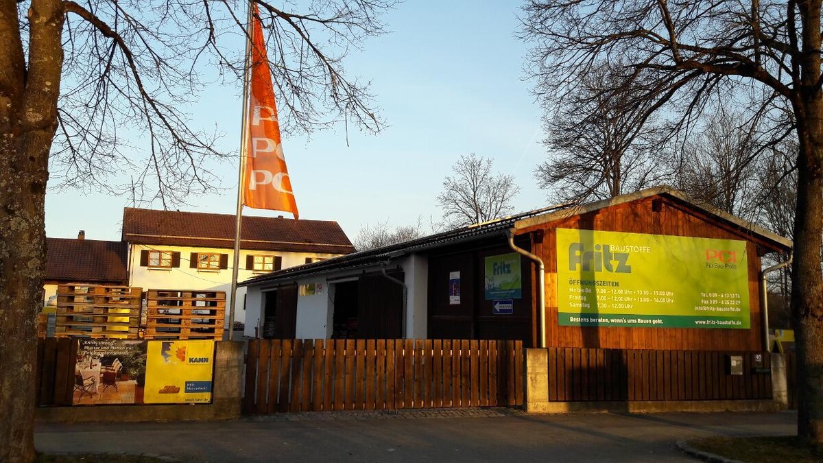 Bilder Fritz Baustoffe Abhollager Deisenhofen