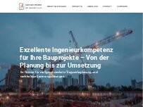 Website Screenshot Ingenieurbüro Dr. Brauer GmbH