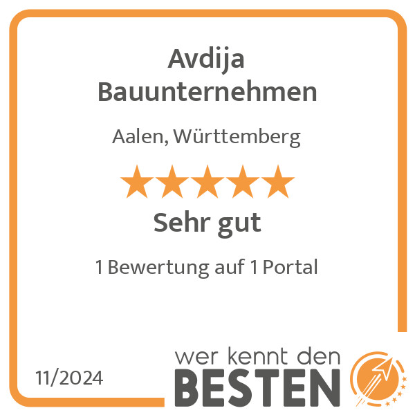 Bilder Avdija Bauunternehmen