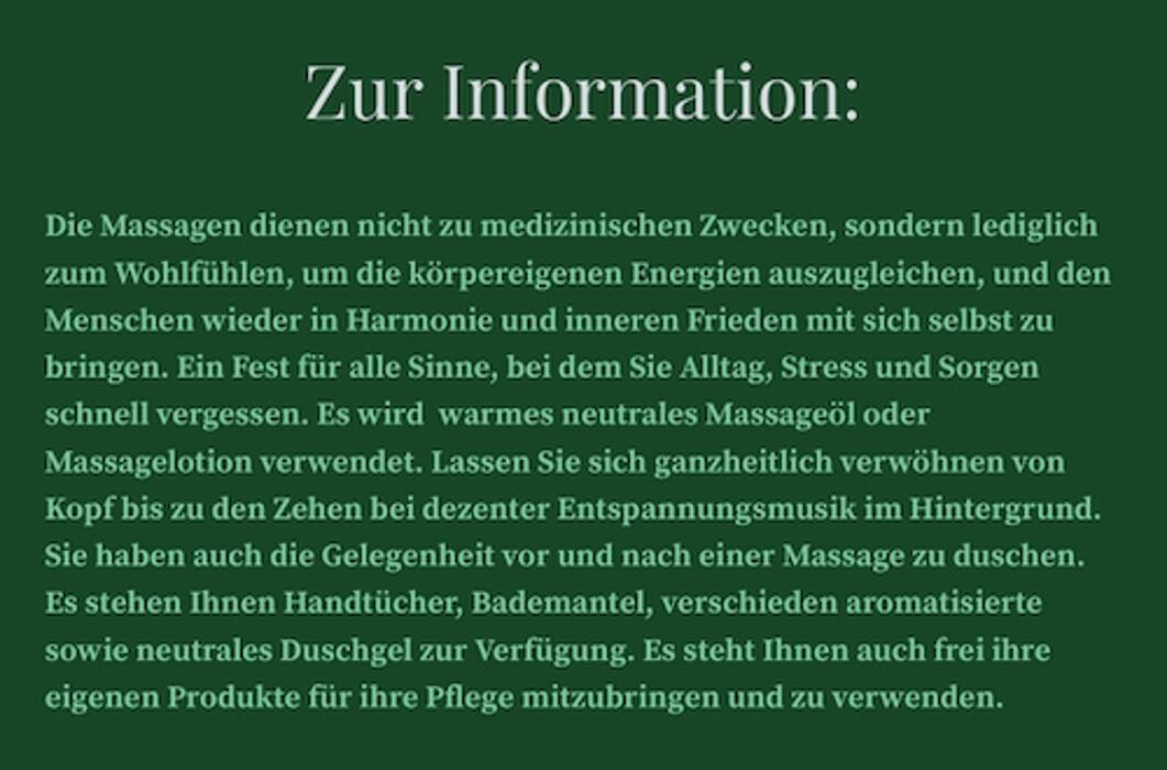 Bilder Wellness-Aloha Massagen by Silvie Schwartz