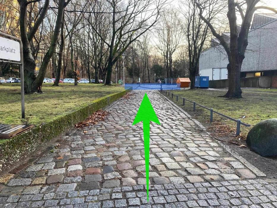 Bilder ampido Parkplatz