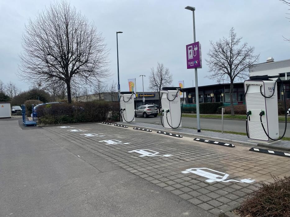 Bilder TEAG Mobil-Ladestation