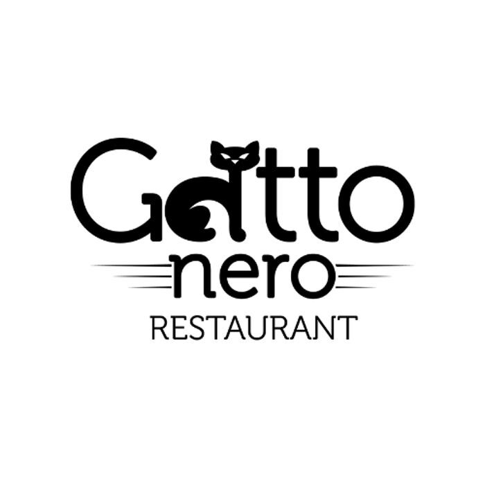 Restaurant "Gatto Nero" Logo