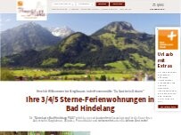 Website Screenshot Ferienwohnungen Hennenmühle