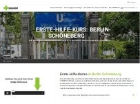 Website Screenshot PRIMEROS Erste-Hilfe-Kurs Berlin-Schöneberg