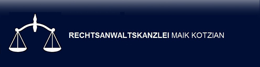 Rechtsanwaltskanzlei Maik Kotzian Logo