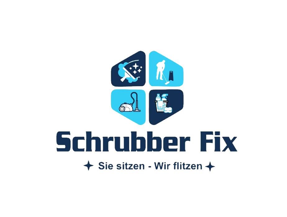 Schrubber Fix Gebäudereinigung Logo