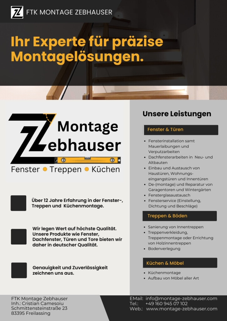 Bilder FTK Montage Zebhauser