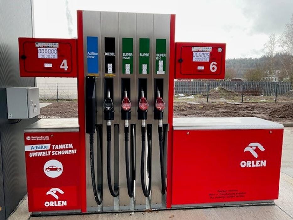 Bilder ORLEN express Automatentankstelle