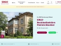 Website Screenshot ERGO Versicherung Patrick Stückler