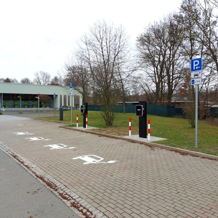 Bilder TEAG Mobil-Ladestation