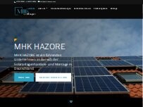 Website Screenshot MHK HAZORE