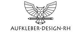 Aufkleber-Design-RH Logo