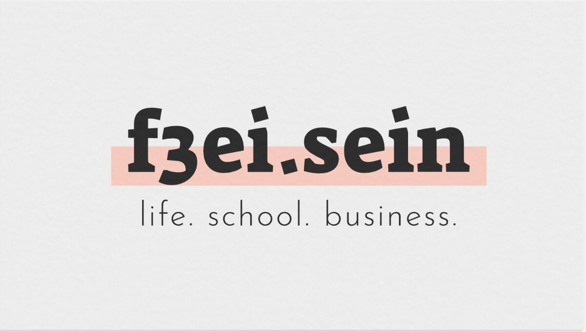 f3ei.sein - life. school. business. Logo