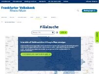 Website Screenshot Frankfurter Volksbank Rhein/Main