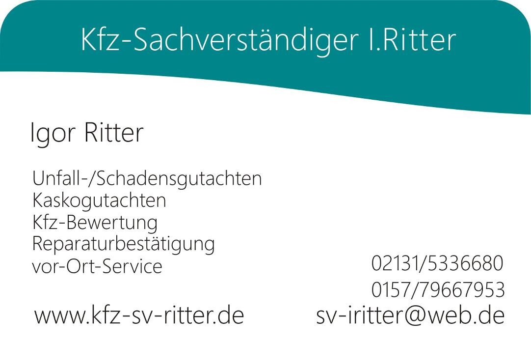 Bilder Kfz-Sachverständiger I.Ritter