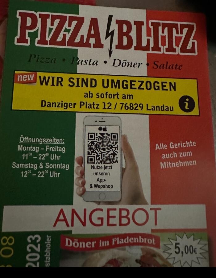 Bilder PIZZA-BLITZ LANDAU