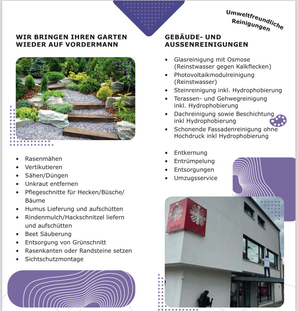 Bilder Bluhm Gartenpflege u. Gebäudeservice Alles rund ums Haus