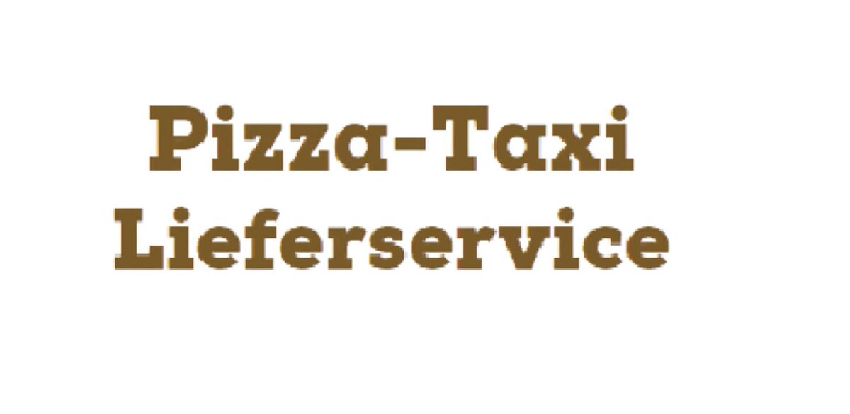 Pizza-Taxi Lieferservice Logo