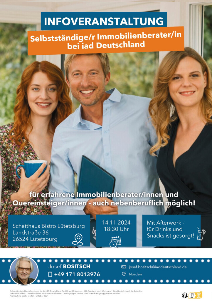 Bilder Josef Bositsch iad Immobilienmakler