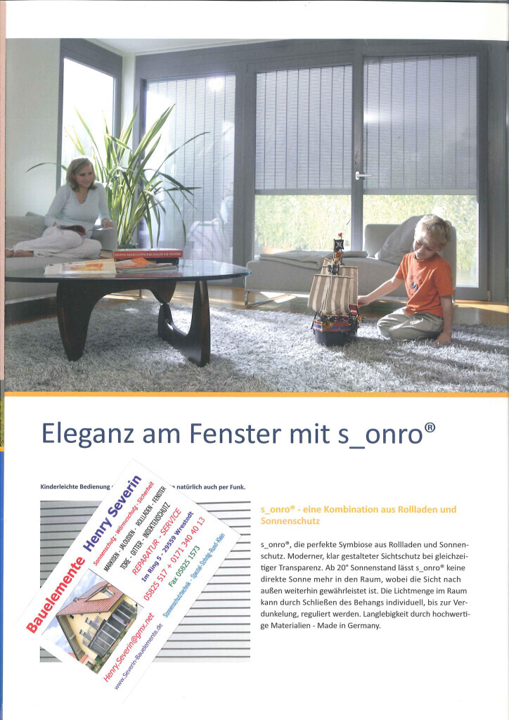 Bilder Severin Bauelemente - Rollladen-Markisen-Fenster