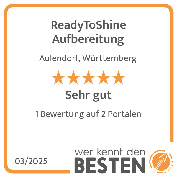 Bilder ReadyToShine Aufbereitung