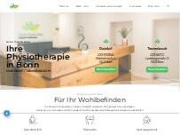 Website Screenshot Physio Punctum Bonn