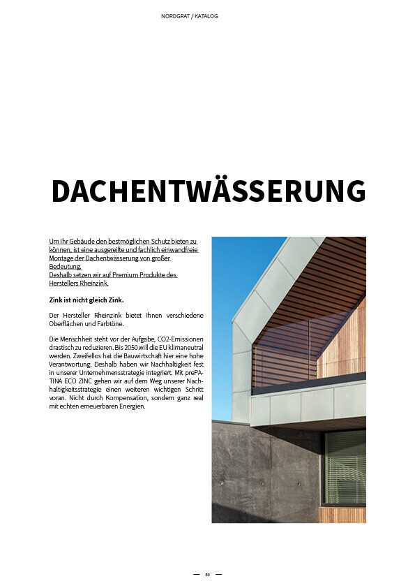 Bilder NORDGRAT / Dach. Wand. Energie