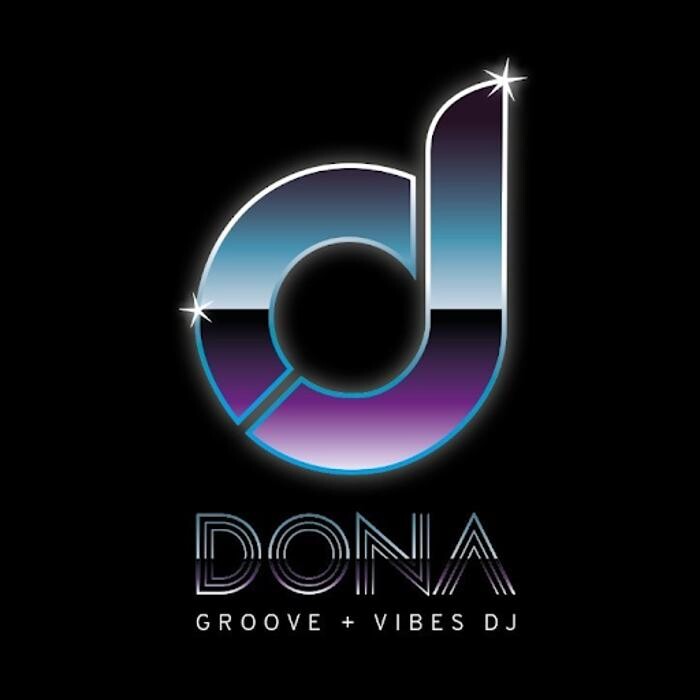 DJ Dona - Groove and Vibes DJ Logo