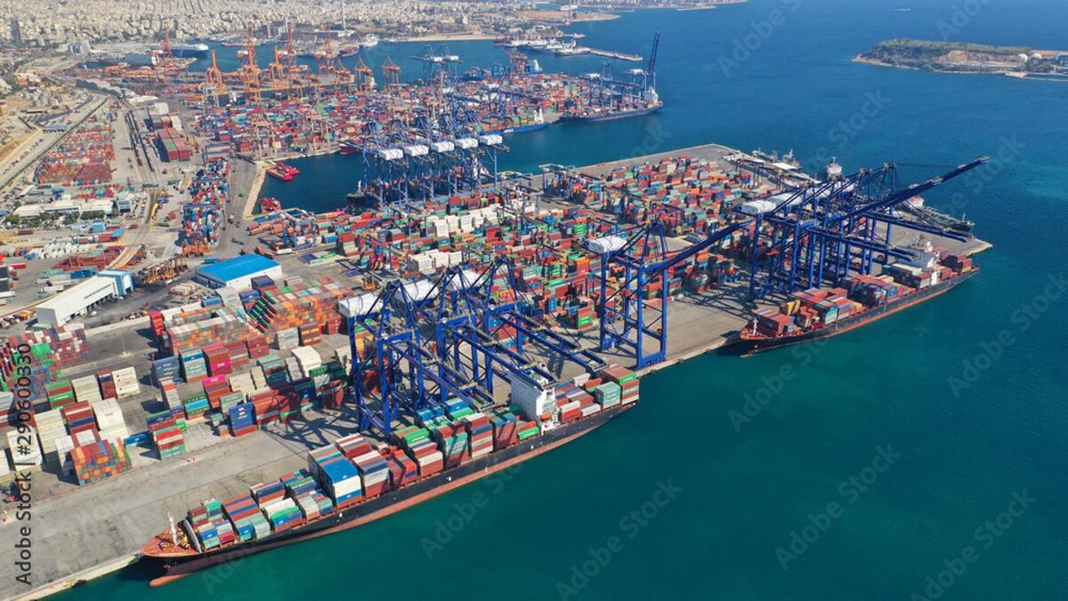 Bilder Container Depot Greece