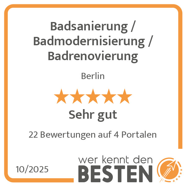 Bilder Badsanierung / Badmodernisierung / Badrenovierung