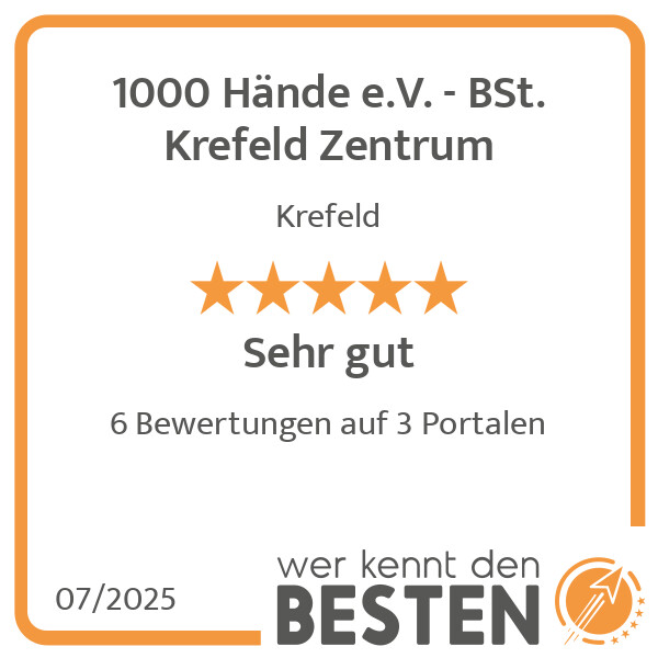 Bilder 1000 Hände e.V. - BSt. Krefeld Zentrum