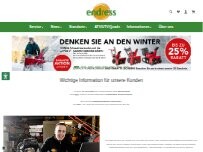 Website Screenshot Endress Motorgeräte GmbH
