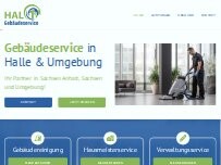 Website Screenshot HAL Gebäude- & Umzugsservice / Mitteldeutsche Service & Vertriebs UG