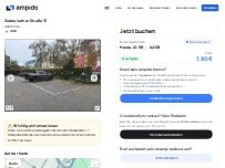 Website Screenshot ampido Parkplatz
