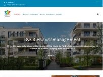 Website Screenshot BSK Gebäudemanagement