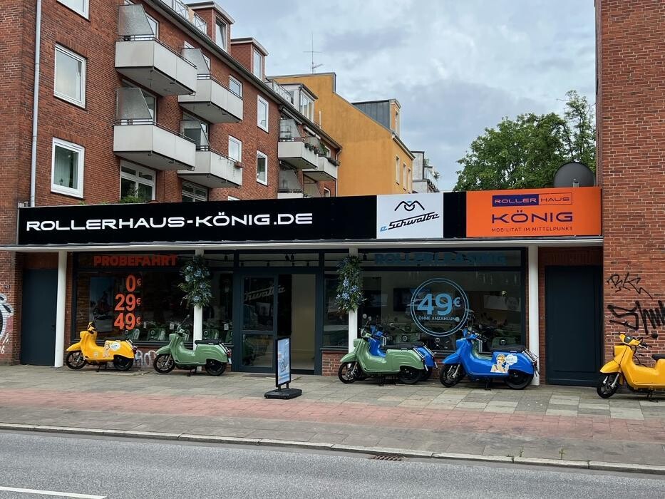 Bilder Rollerhaus König eSchwalbe Store