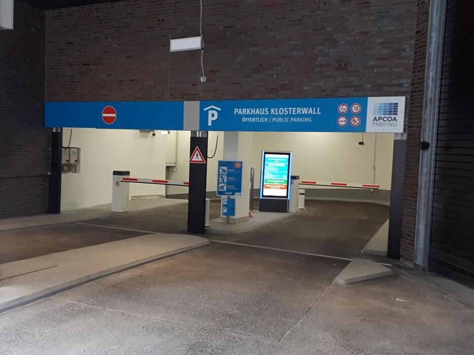 Bilder Tiefgarage Klosterwall APCOA