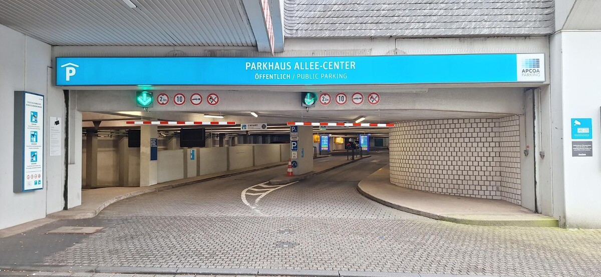 Bilder Parkhaus Allee-Center APCOA
