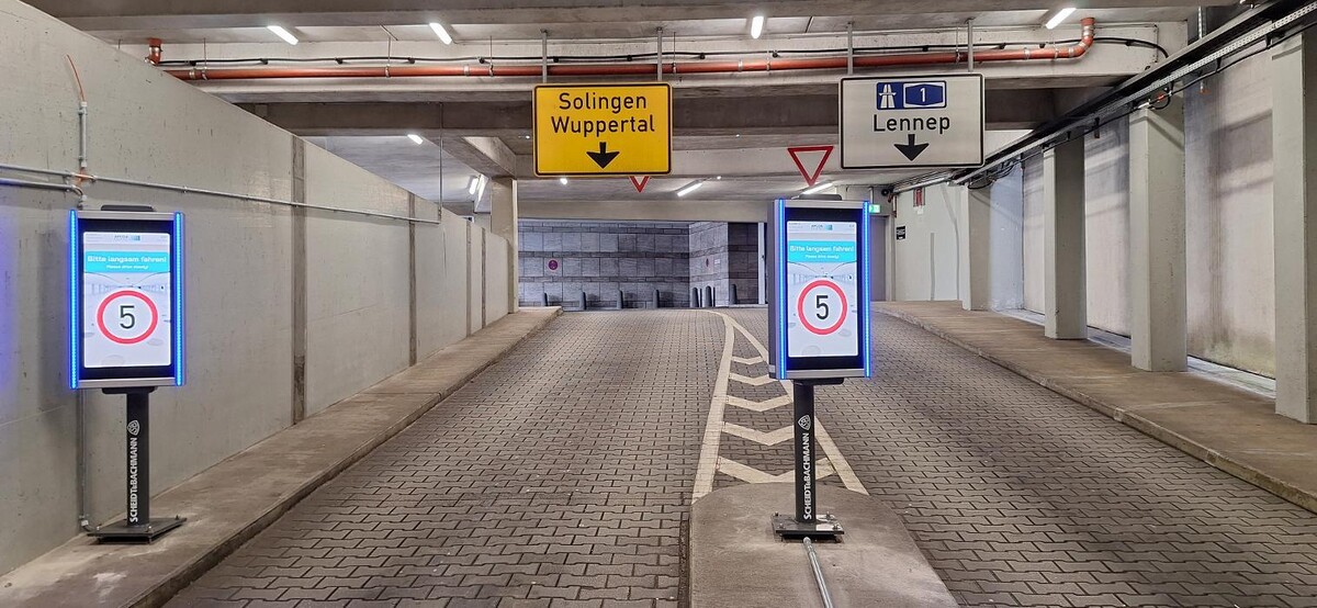 Bilder Parkhaus Allee-Center APCOA