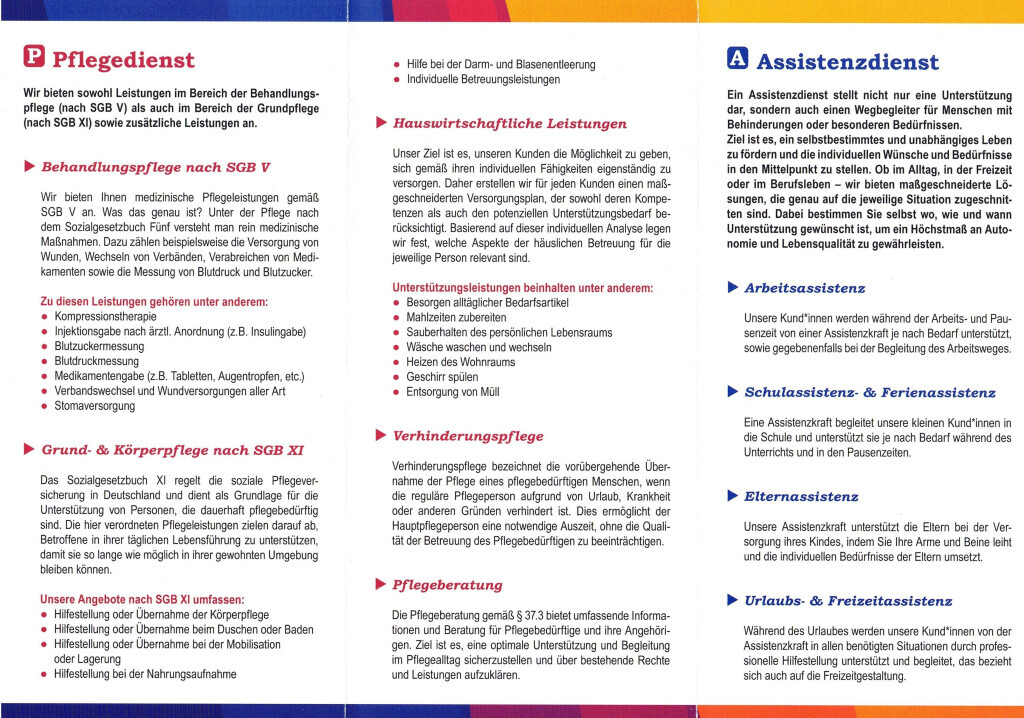 Bilder APS Assistenz und Pflegedienst Service GmbH