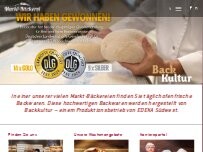 Website Screenshot Markt-Bäckerei Stenger Brotzeit Goldbach
