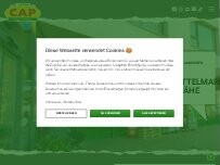 Website Screenshot CAP Markt Baden-Baden Sandweier