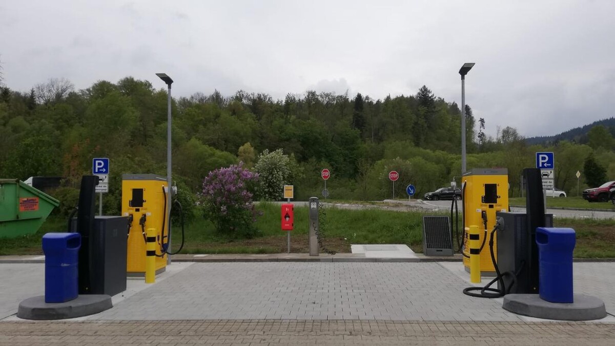 Bilder JET Ladestation