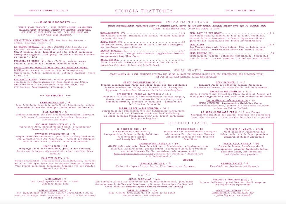 Bilder Giorgia Trattoria