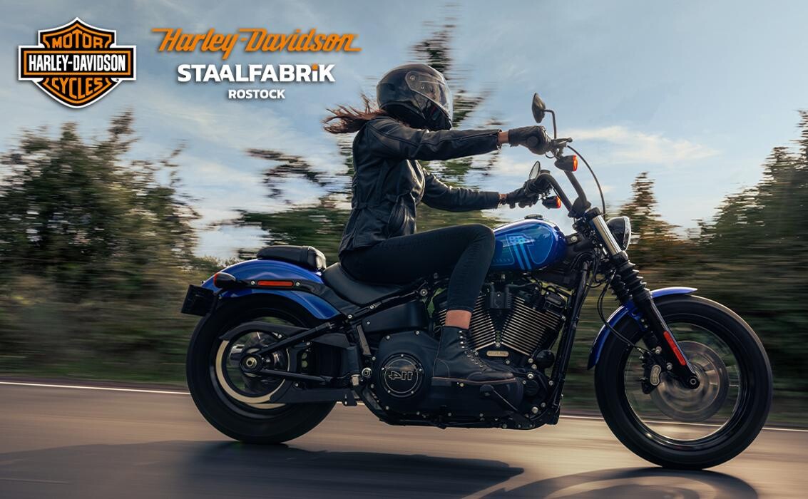 Bilder Harley-Davidson Händler Staalfabrik Rostock
