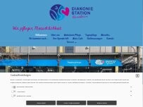 Website Screenshot Ökumenische Diakoniestation Bensheim/Zwingenberg gGmbH